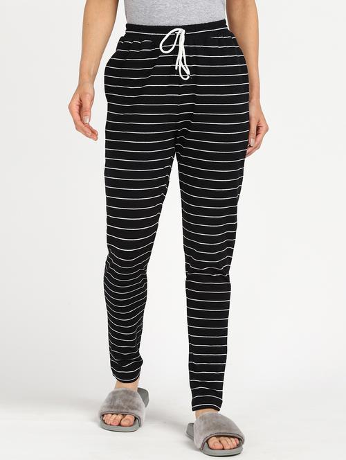 drawstring waist striped pajama - 18345471 - Very Small Image - 1