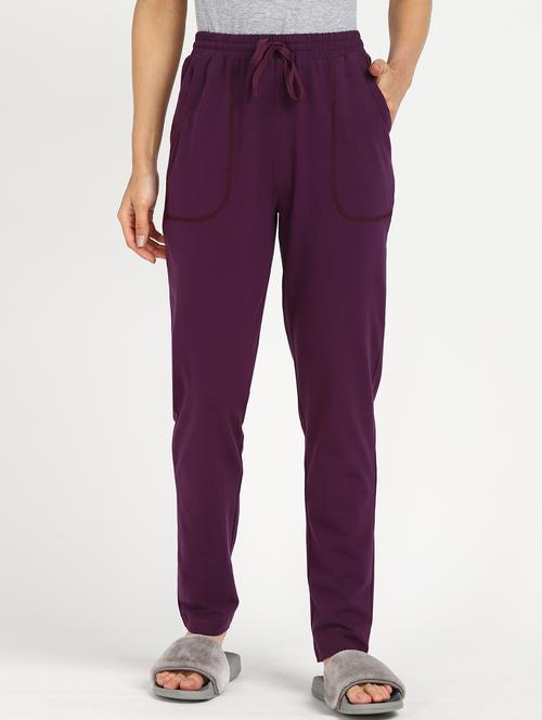 drawstring waist solid pajama - 18345475 - Very Small Image - 1