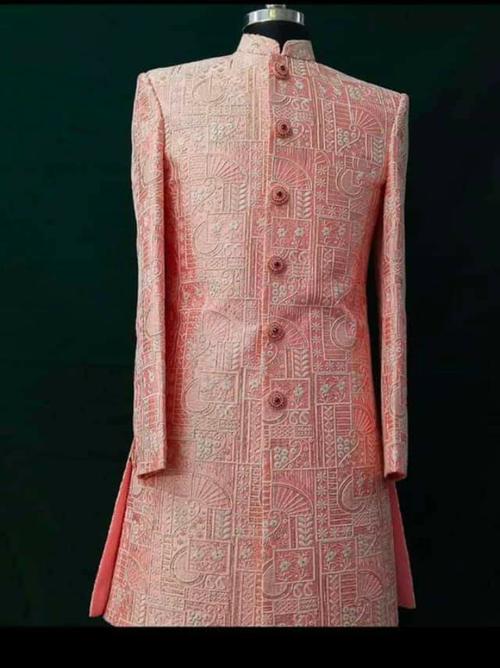 exclusive fancy men's wedding sherwani - 18345745 - Very Small Image - 1