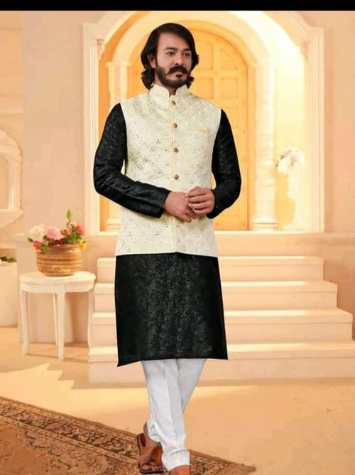 exclusive jwahar cut nehru jacket for - 18345865 - Very Small Image - 1