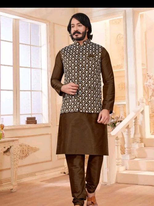 exclusive nehru jacket for men - 18345869 - Very Small Image - 1
