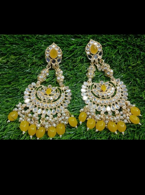 exclusive fancy party wear earrings - 18346244 - Very Small Image - 1