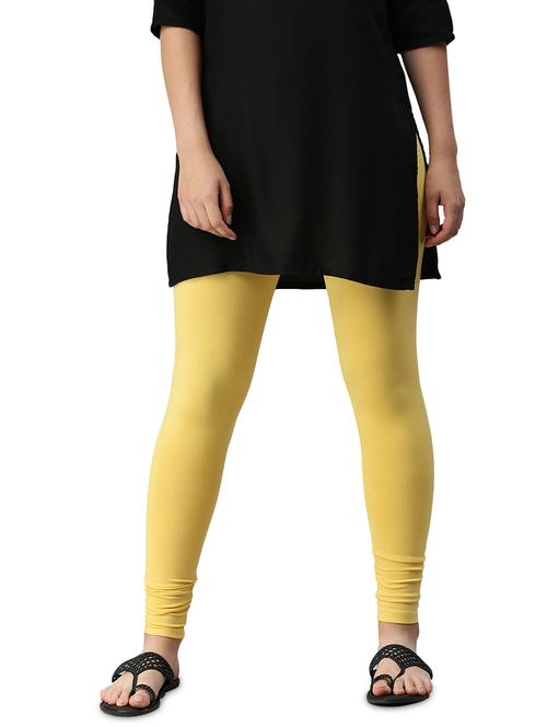 yellow solid legging - 18346454 - Very Small Image - 1