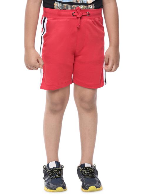 red side taped shorts - 18346544 - Very Small Image - 1
