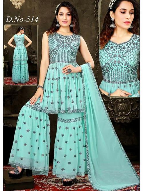 exclusive fancy party wear cotton kurti - 18346870 - Very Small Image - 1