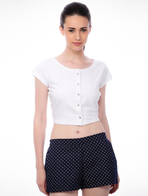 cap sleeved solid regular top - 18347401 - Very Small Image - 1
