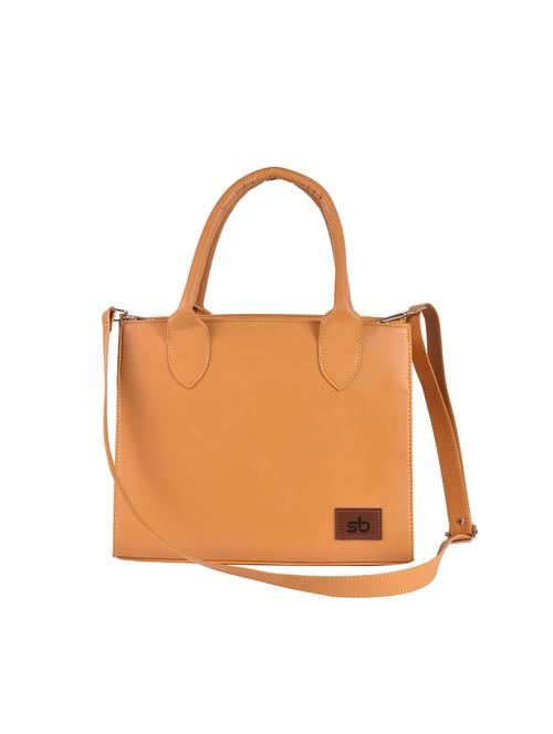 yellow solid regular handbag - 18347873 - Very Small Image - 1