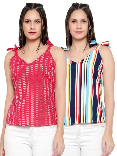 pack of 2 printed combo top - 18351374 - Very Small Image - 1