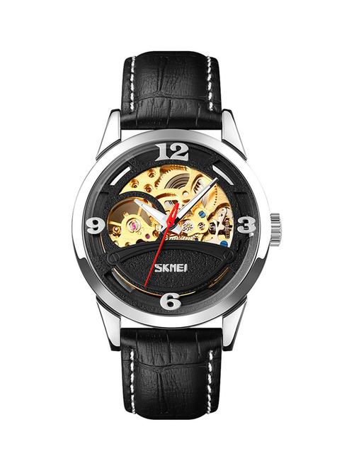 skmei 9226 watches men wrist luxury waterproof skeleton automatic mechanical watch - 18351538 - Very Small Image - 1
