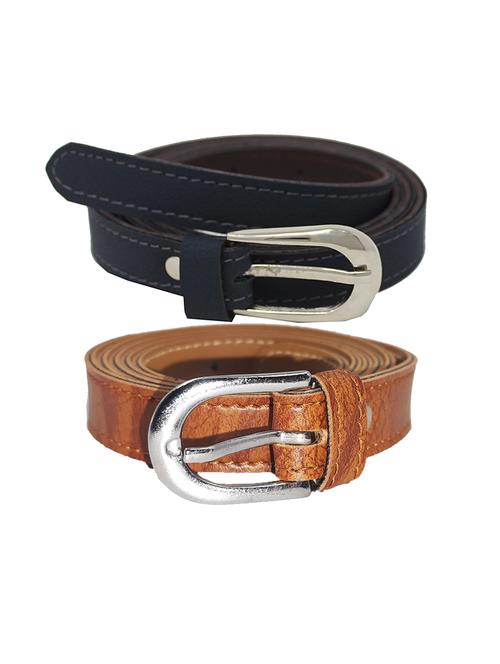 pack of 2 multi colored belt - 18351736 - Very Small Image - 1