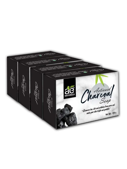 ae naturals activated charcoal soap pack 4 - 18351821 - Very Small Image - 1