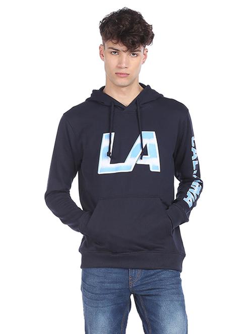 mens chest print sweatshirt - 18352192 - Very Small Image - 1