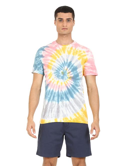 multi colored all over print t shirt - 18352437 - Very Small Image - 1