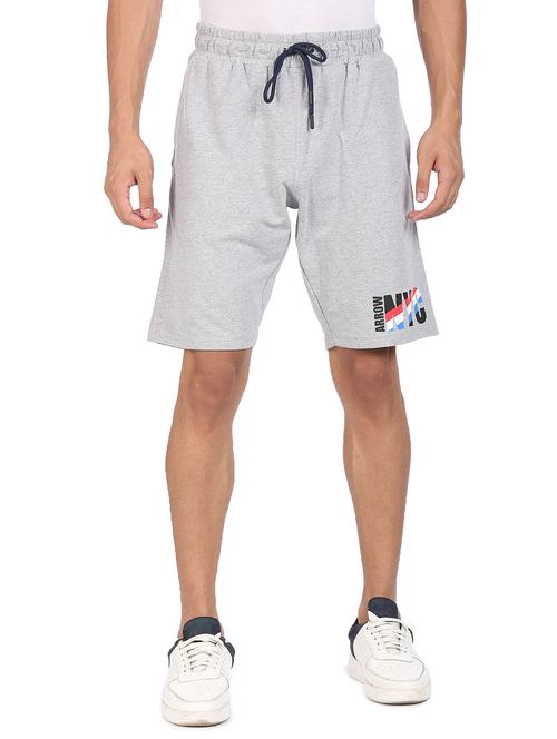 grey solid short - 18352504 - Very Small Image - 1