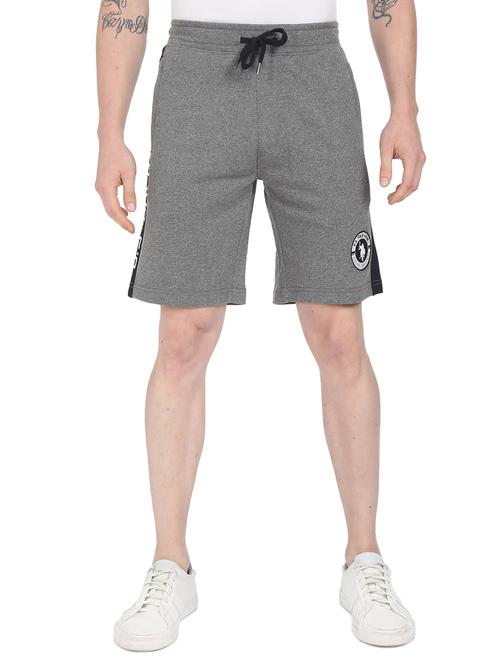 grey printed short - 18352526 - Very Small Image - 1