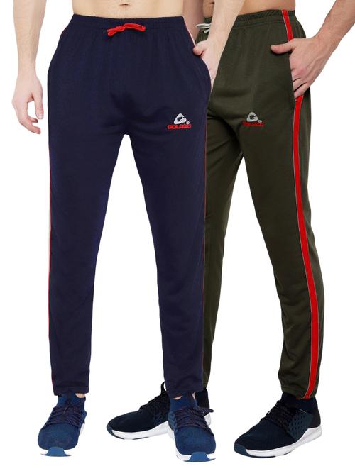 set of 2 side taped joggers track pant - 18354379 - Very Small Image - 1