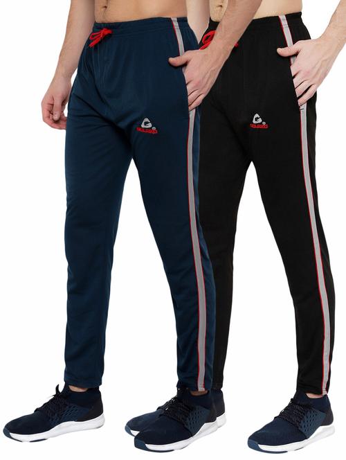 set of 2 solid joggers track pant - 18354399 - Very Small Image - 1