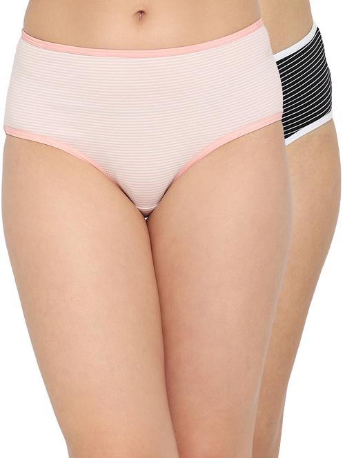 pack of 2 striped hipster panty - 18355477 - Very Small Image - 1