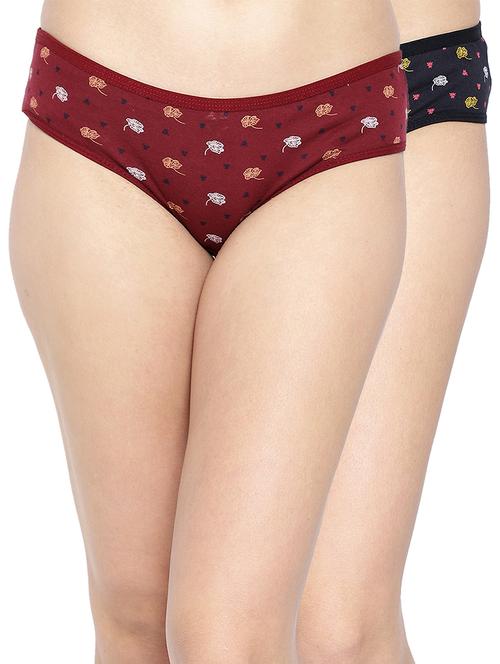 pack of 2 printed hipster panty - 18355478 - Very Small Image - 1
