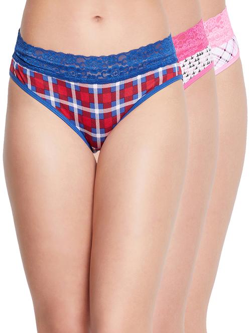 pack of 3 printed hipster panty - 18355489 - Very Small Image - 1