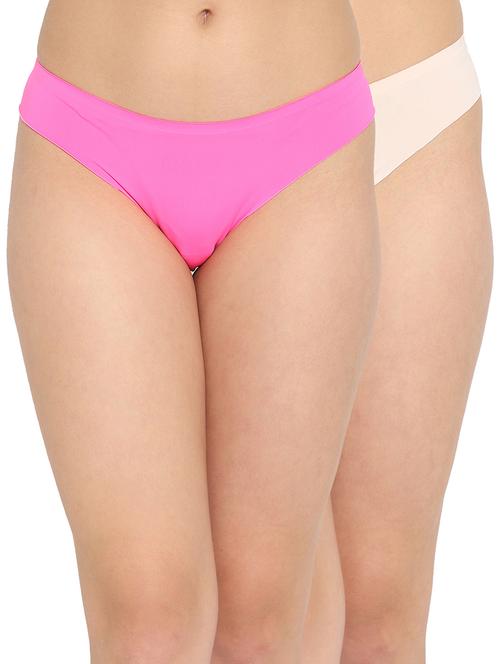 pack of 2 solid bikini panty - 18355551 - Very Small Image - 1