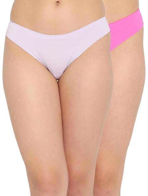 pack of 2 solid bikini panty - 18355554 - Very Small Image - 1