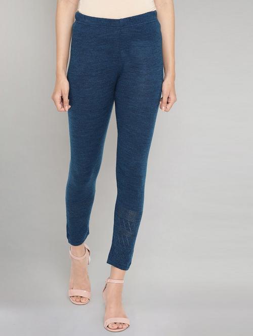 ankle length solid legging - 18356640 - Very Small Image - 1