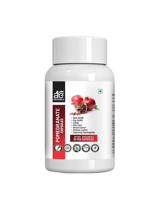 ae naturals pomegranate extract capsules 60 - 18356934 - Very Small Image - 1