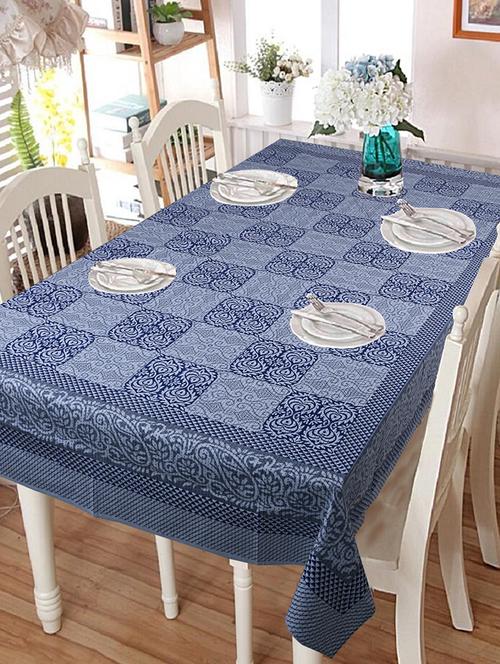texstylehome pure cotton jaipuri abstract print 6 seater table cloth - 18357166 - Very Small Image - 1