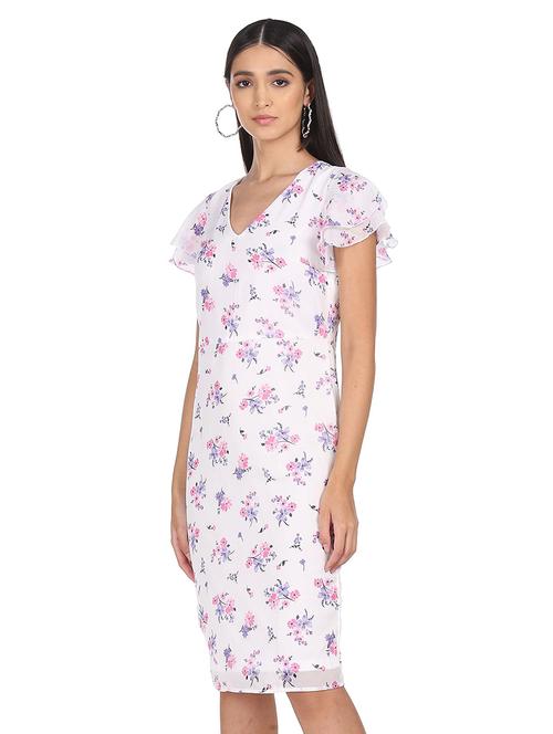women's sheath floral dress - 18357759 - Very Small Image - 1