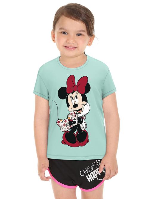 turquoise printed t-shirt - 18357998 - Very Small Image - 1