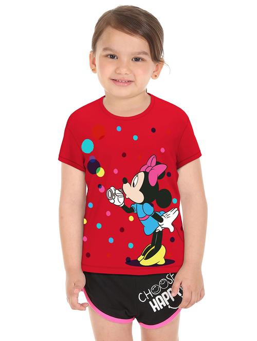 red printed t-shirt - 18358004 - Very Small Image - 1