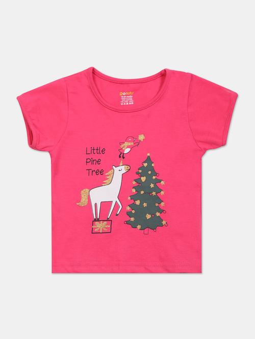 pink printed t-shirt - 18358038 - Very Small Image - 1