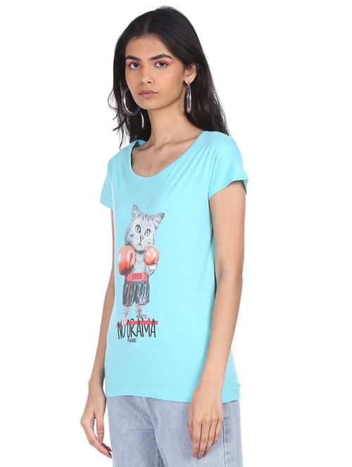 round neck graphic tee - 18358356 - Very Small Image - 1
