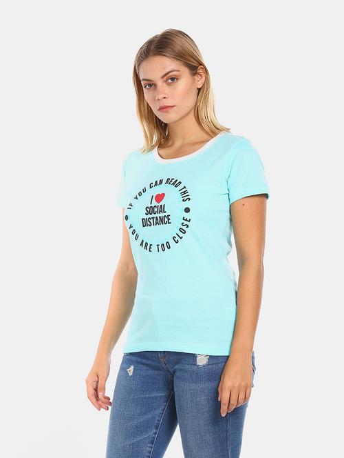 round neck graphic t-shirt - 18358425 - Very Small Image - 1
