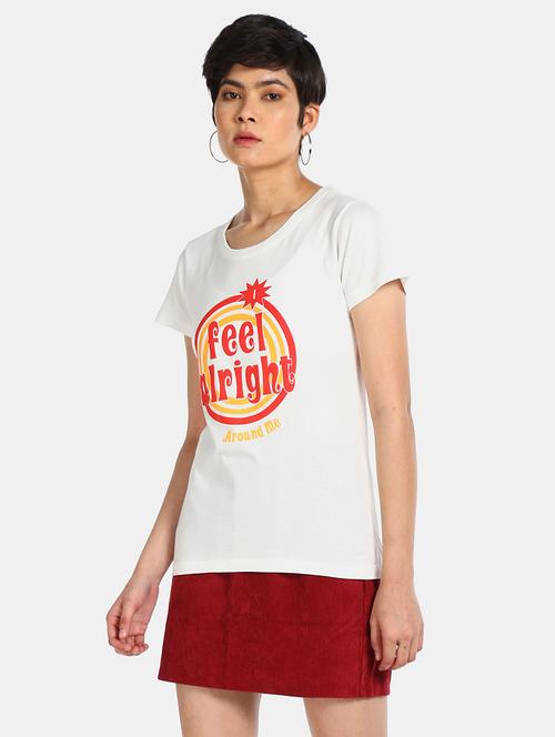 round neck graphic t-shirt - 18358430 - Very Small Image - 1