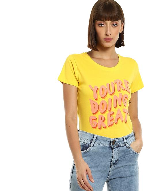 round neck graphic tee - 18358478 - Very Small Image - 1