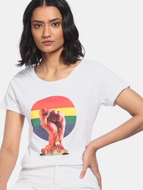 round neck graphic tee - 18358499 - Very Small Image - 1