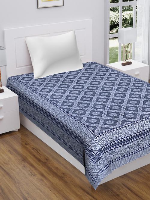 texstylehome pure cotton abstract jaipuri print single bedsheet - 18358601 - Very Small Image - 1