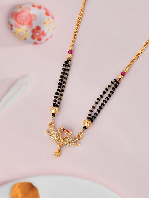 gold beads mangalsutra - 18358649 - Very Small Image - 1