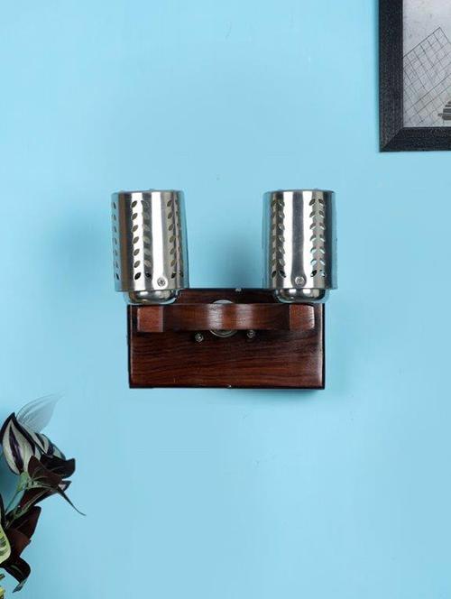 large brown wood wall light - 18358892 - Very Small Image - 1