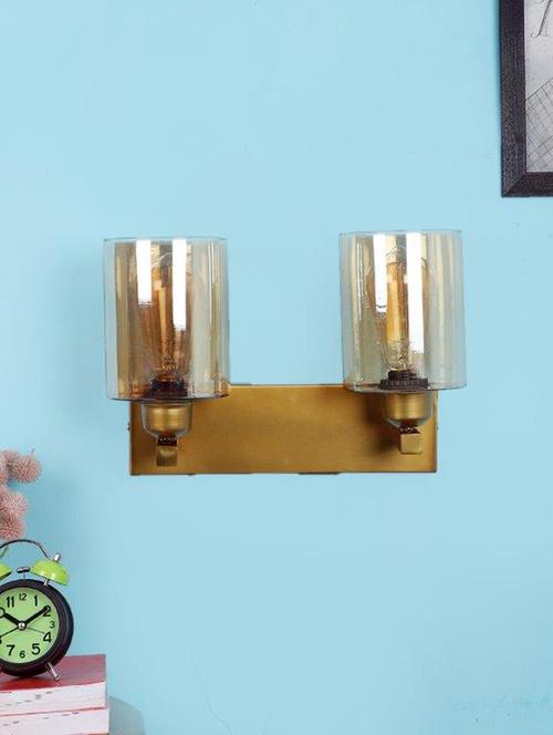lavish antique gold iron wall light - 18358894 - Very Small Image - 1