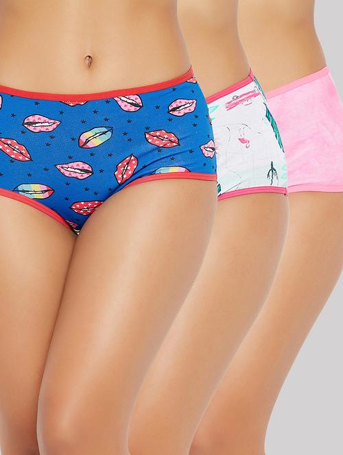 pack of 2 printed hipster panty - 18359054 - Very Small Image - 1