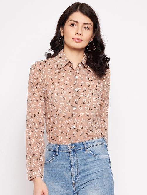 long sleeved printed shirt - 18359155 - Very Small Image - 1