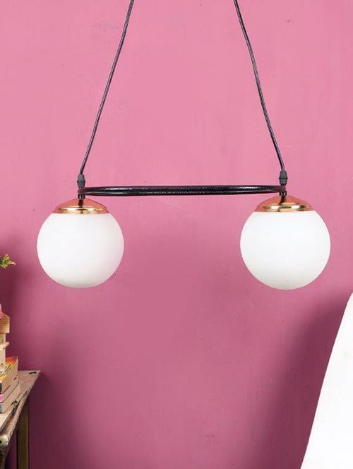 traditional black wood hanging lights - bulb not included - 18359647 - Very Small Image - 1