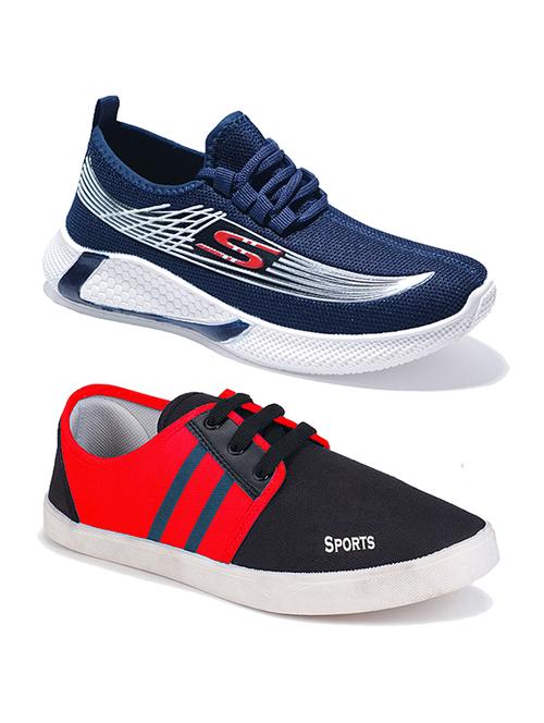 multi colored lace up shoes - 18360733 - Very Small Image - 1