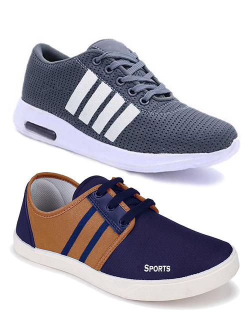 pack of 2 lace up sport shoes - 18360908 - Very Small Image - 1