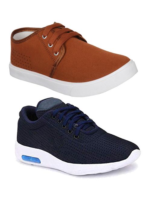 pack of 2 lace up sport shoes - 18361007 - Very Small Image - 1