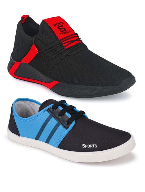 pack of 2 lace-up sneaker and sport shoe - 18361131 - Very Small Image - 1