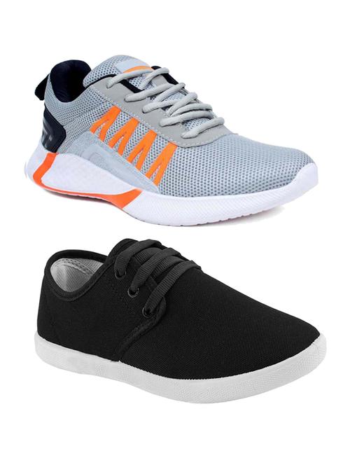 pack of 2 lace-up sneaker and sport shoe - 18361133 - Very Small Image - 1